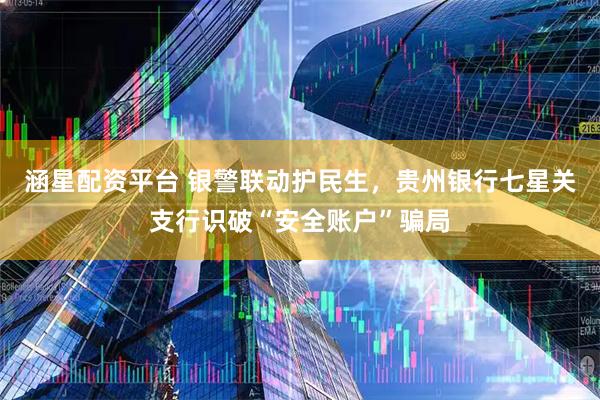 涵星配资平台 银警联动护民生，贵州银行七星关支行识破“安全账户”骗局