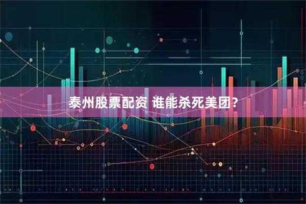 泰州股票配资 谁能杀死美团？